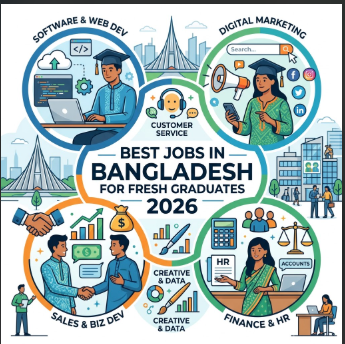 Best Jobs in Bangladesh for Fresh Graduates 2026